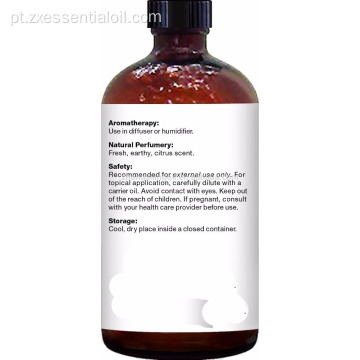 OEM 100% Pure Lemongrass Óleo Essencial a granel